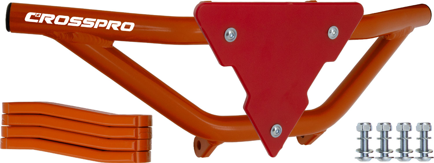 2CP022____0510.JPG - Front Bumper Gliese Orange Tube / Red Plate