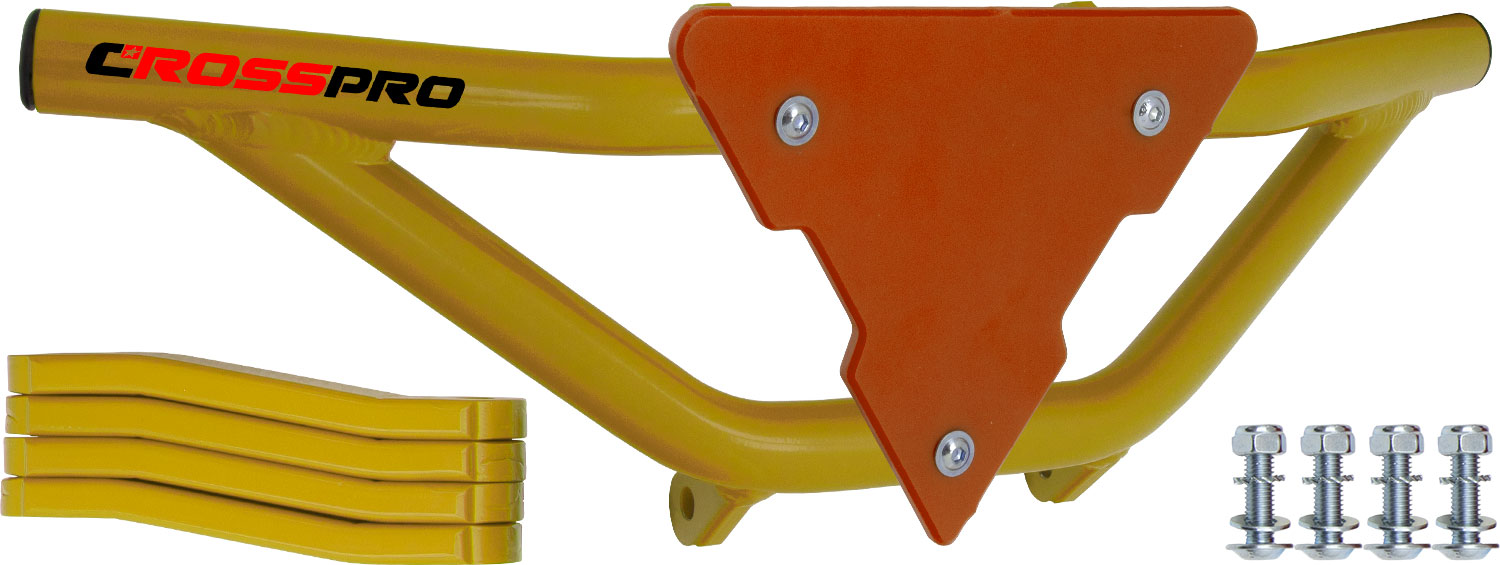 2CP022____0908.JPG - Front Bumper Gliese Yellow Tube / Orange Plate