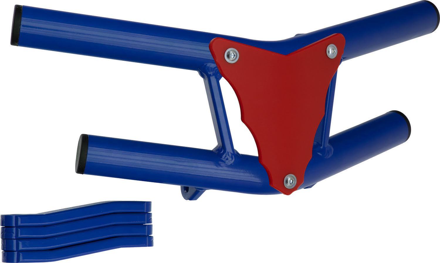 2CP023____0511.JPG - Front Bumper Waspe Lite Blue Tube / Red Plate