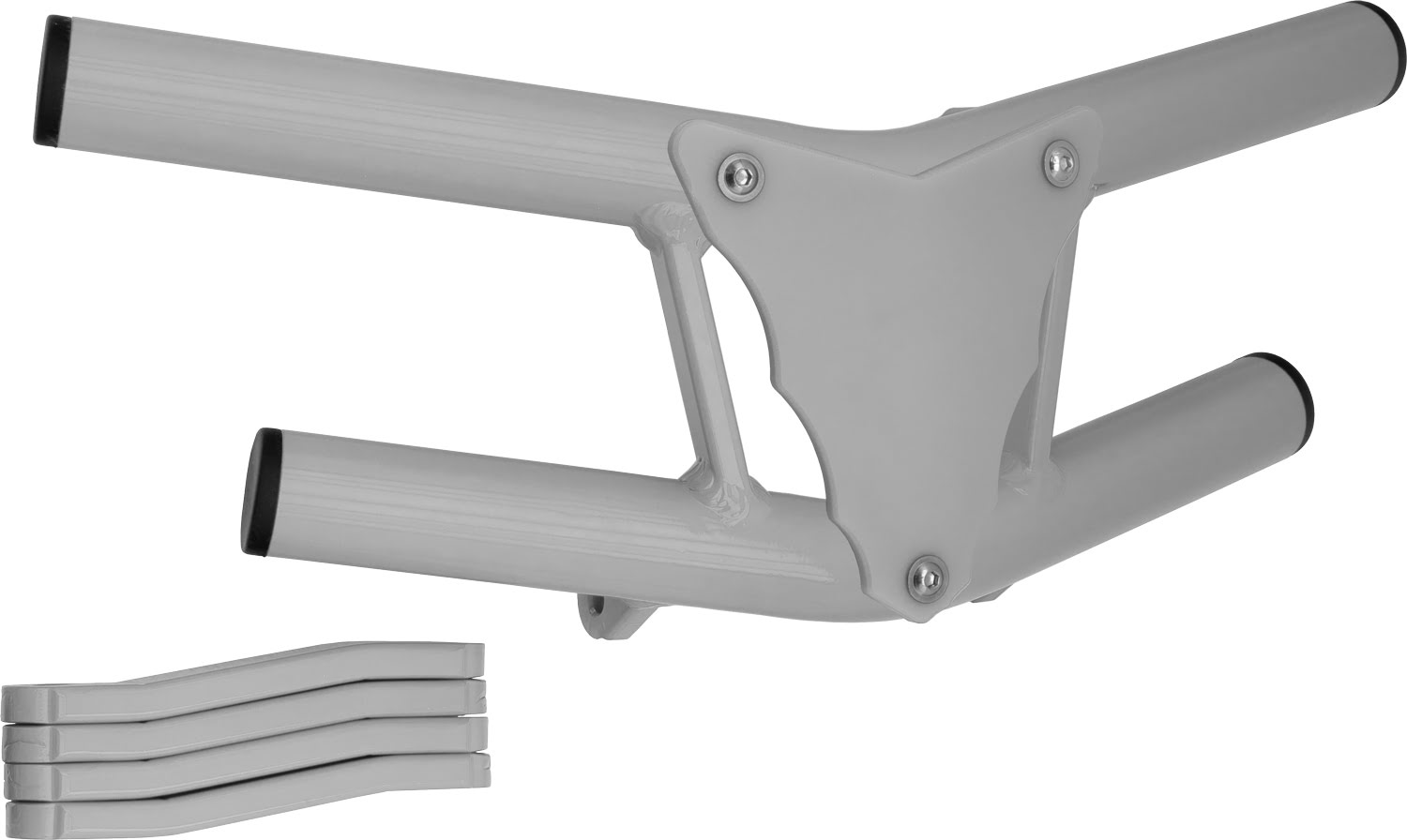 2CP023____0606.JPG - Front Bumper Waspe Lite White Tube / White Plate