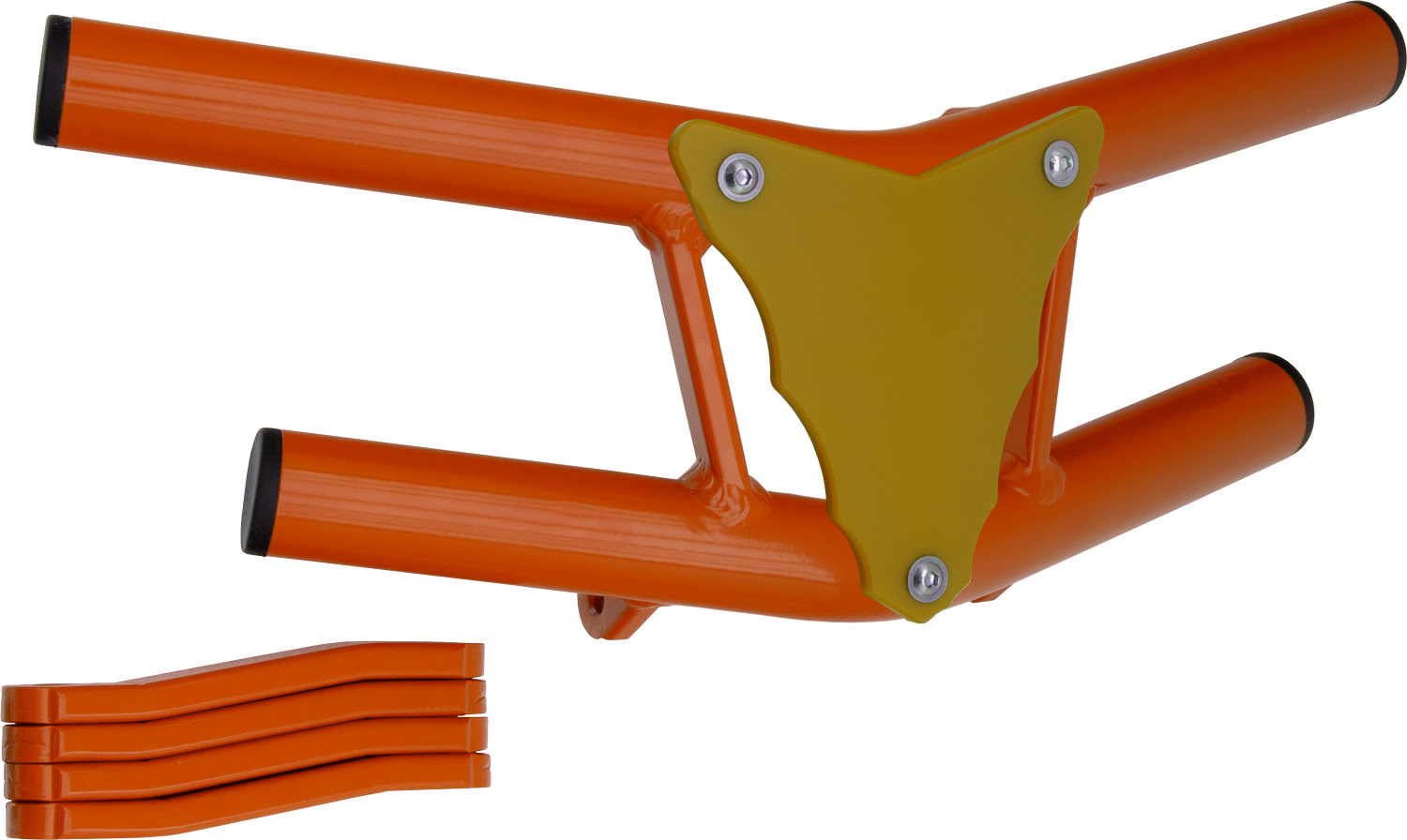 Front Bumper Waspe Lite Orange Tube / Yellow Plate