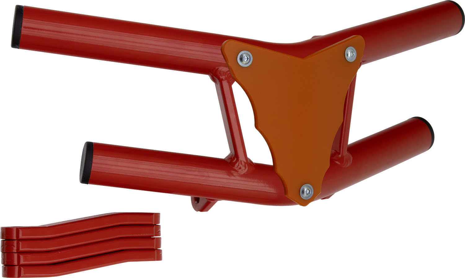 Front Bumper Waspe Lite Red Tube / Orange Plate