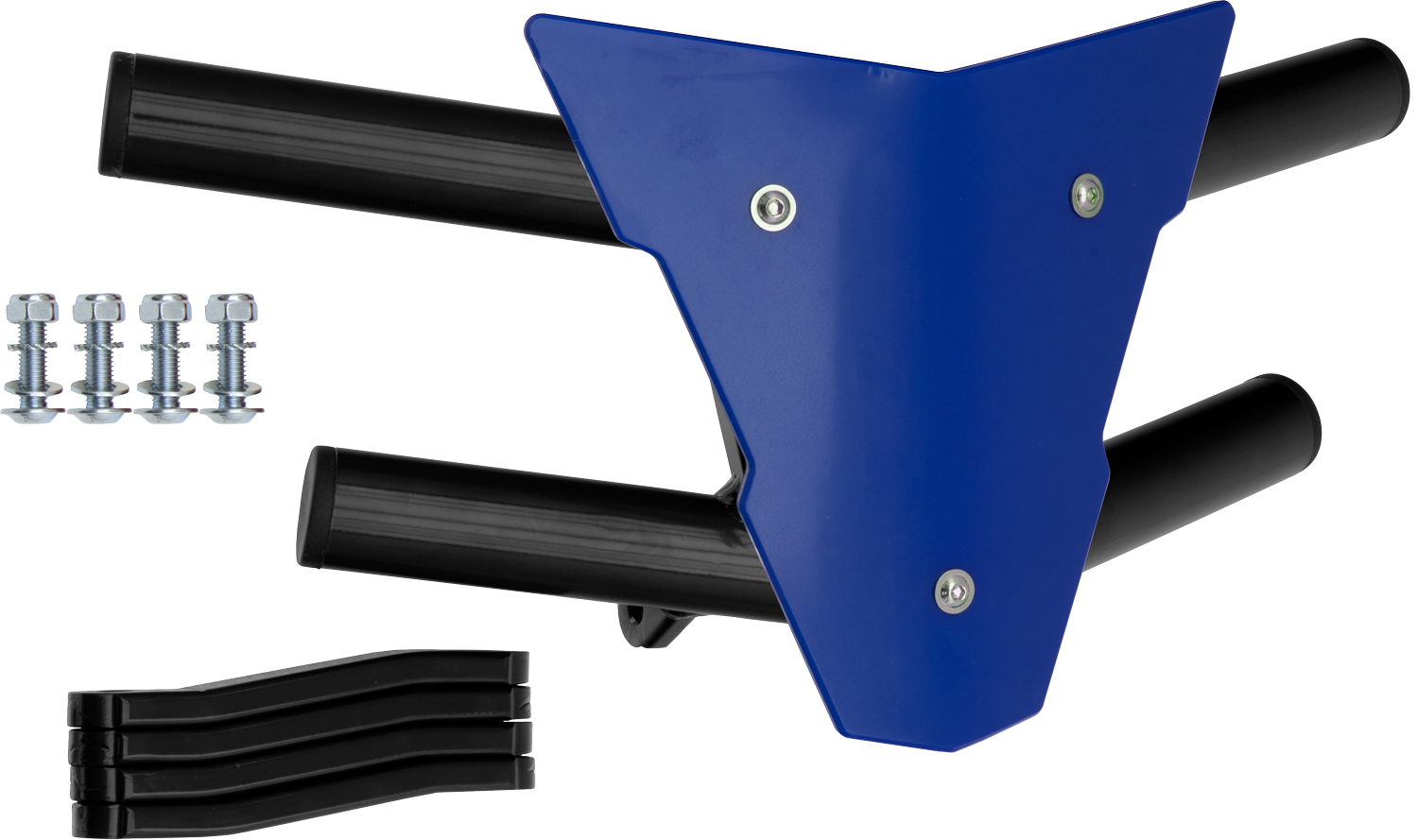 2CP024____0404.JPG - Front Bumper Waspe Black Tube / Blue Plate