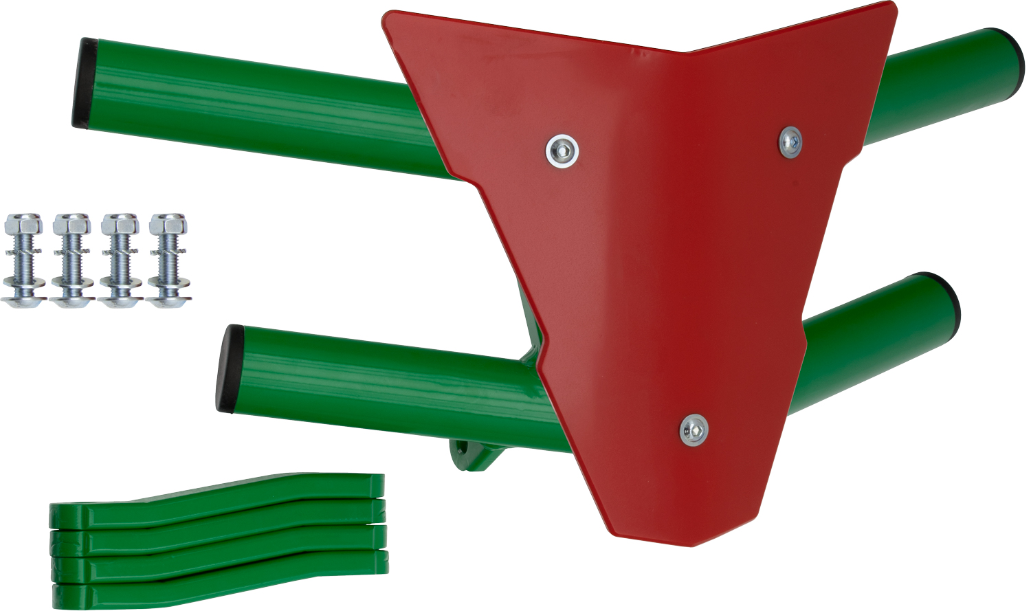 2CP024____0509.JPG - Front Bumper Waspe Green Tube / Red Plate