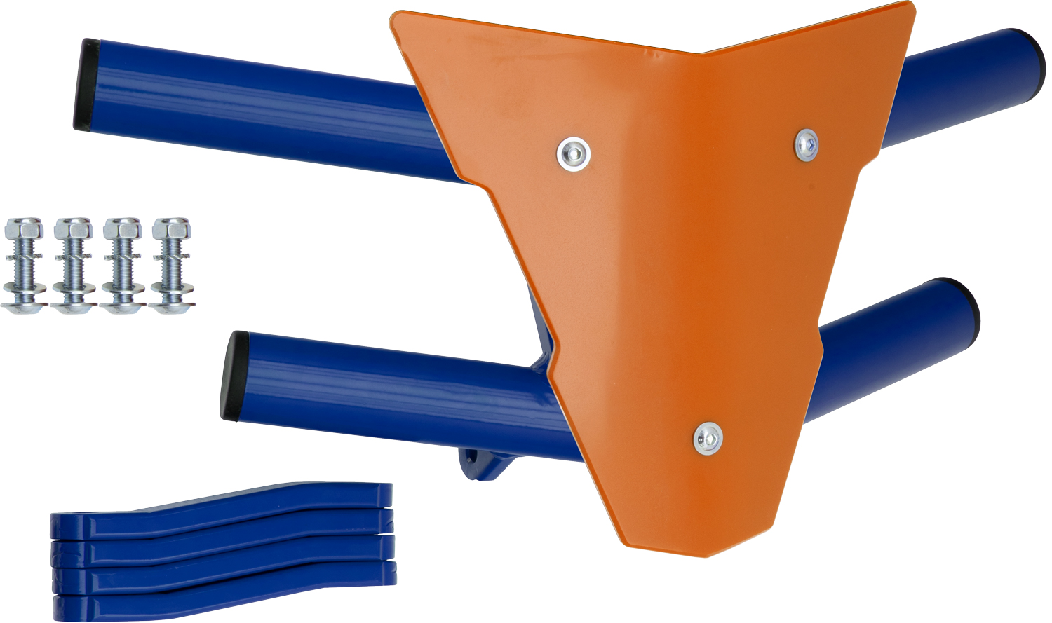 2CP024____0911.JPG - Front Bumper Waspe Blue Tube / Orange Plate