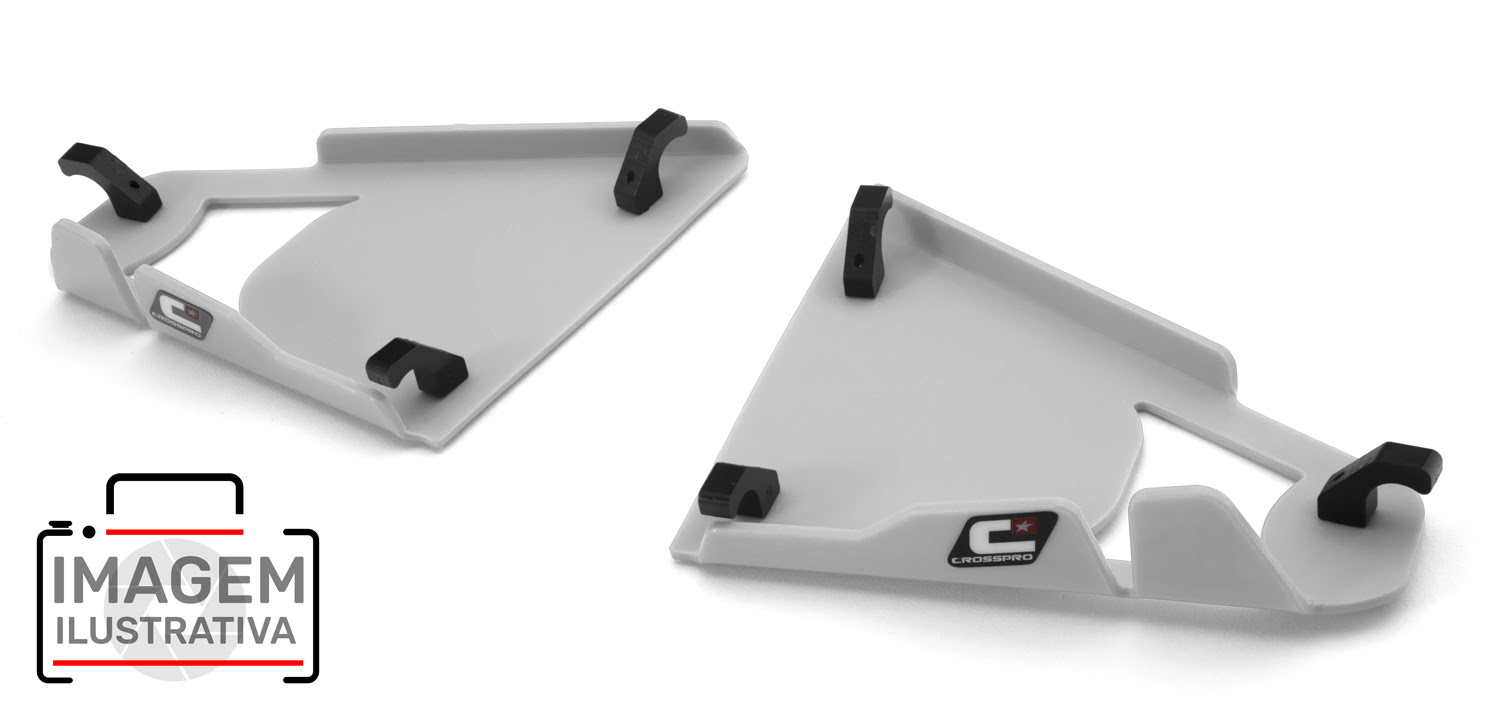 Front Triangle Cover DTC White