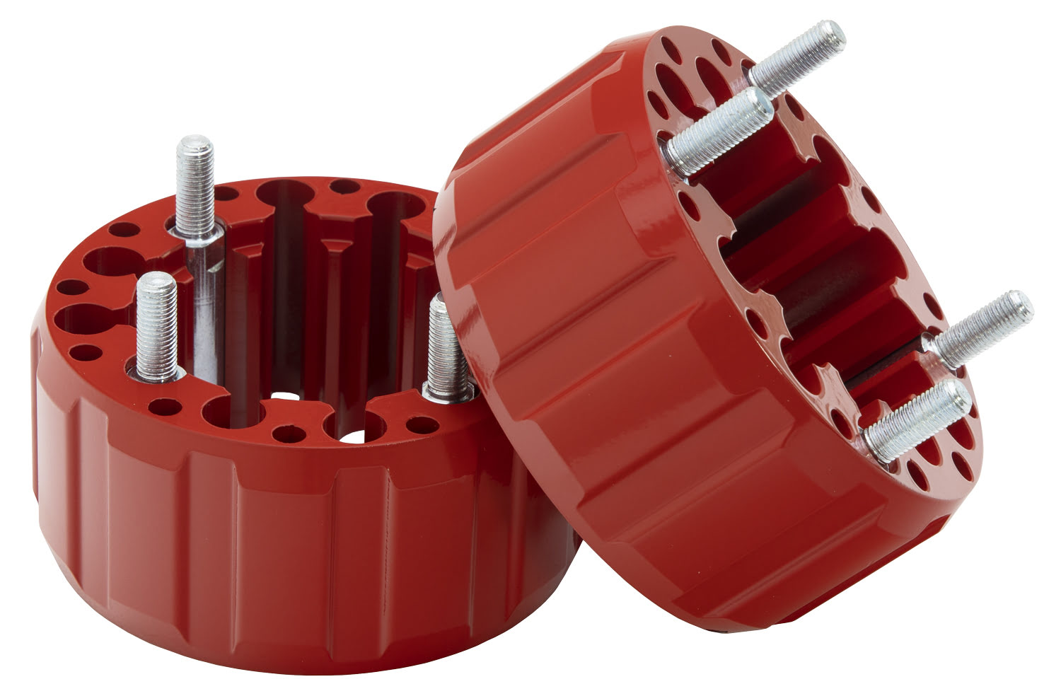 2CP052____0007.JPG - Wheel Spacers Hard Racing (kit 2) (A-15 45mm) Red «Rear wheel»