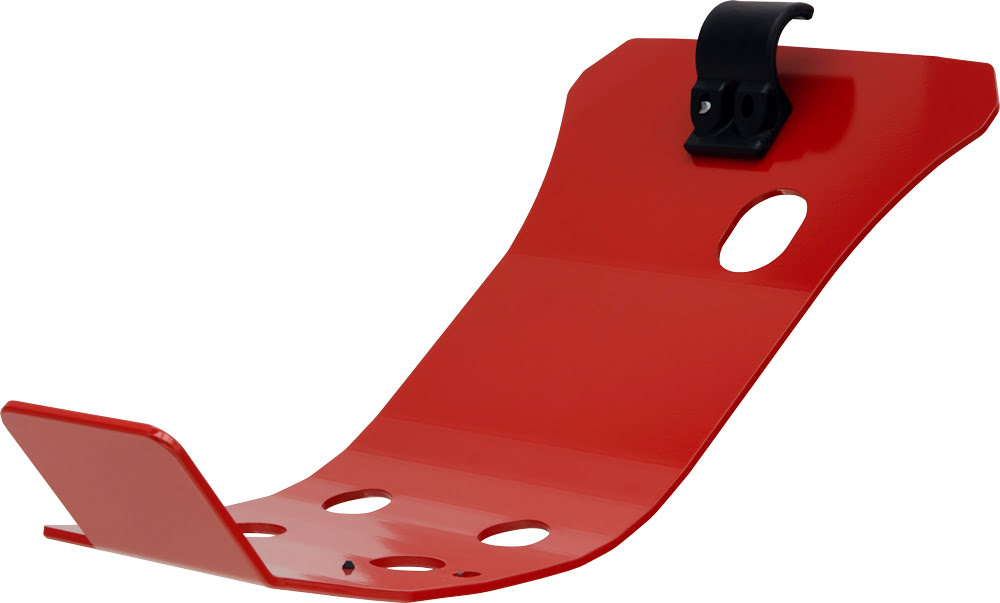 2CP061____0007.JPG - Aluminum Motocross Engine Guard Red