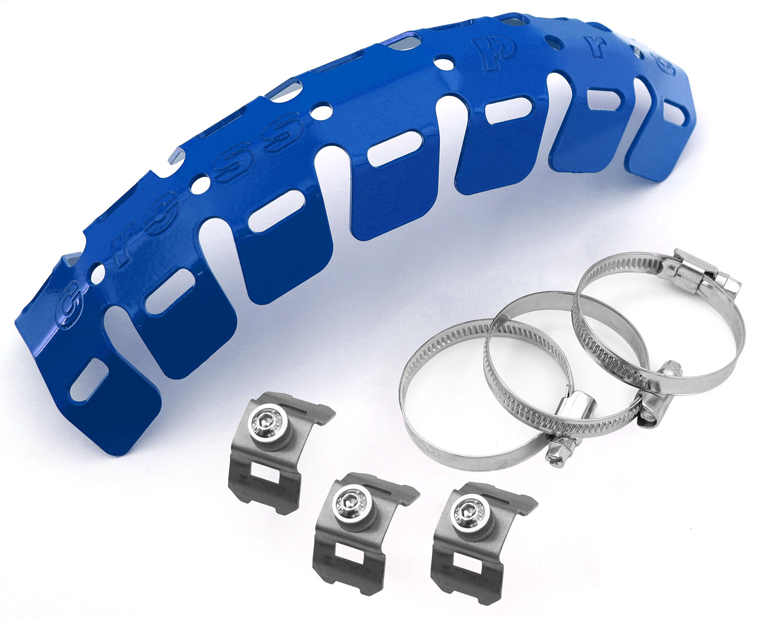 Proteção de Escape 4-Tempos EVO Universal Azul - 2CP07300030011.JPG