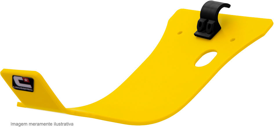 DTC Motocross Engine Guard Yellow