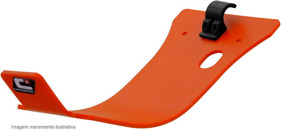 DTC Motocross Engine Guard Orange