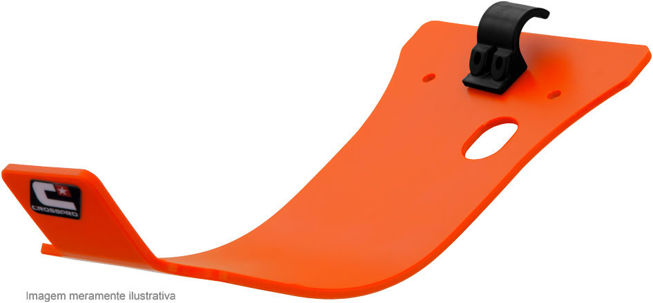 DTC Motocross Engine Guard Orange