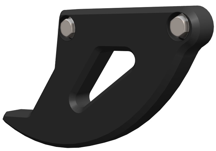 Rear Disc Guard DTC Black