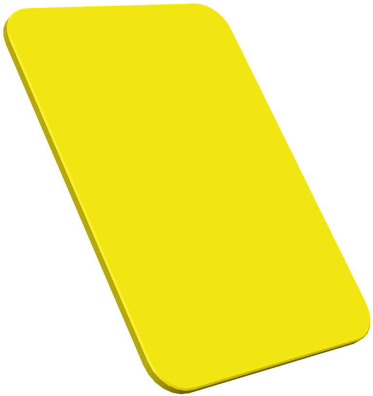Porta Numero DTC Universal Amarelo