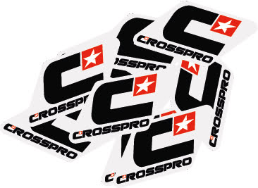 2CP16300060600.JPG - White Stickers 58x28 CrossPro (10un)