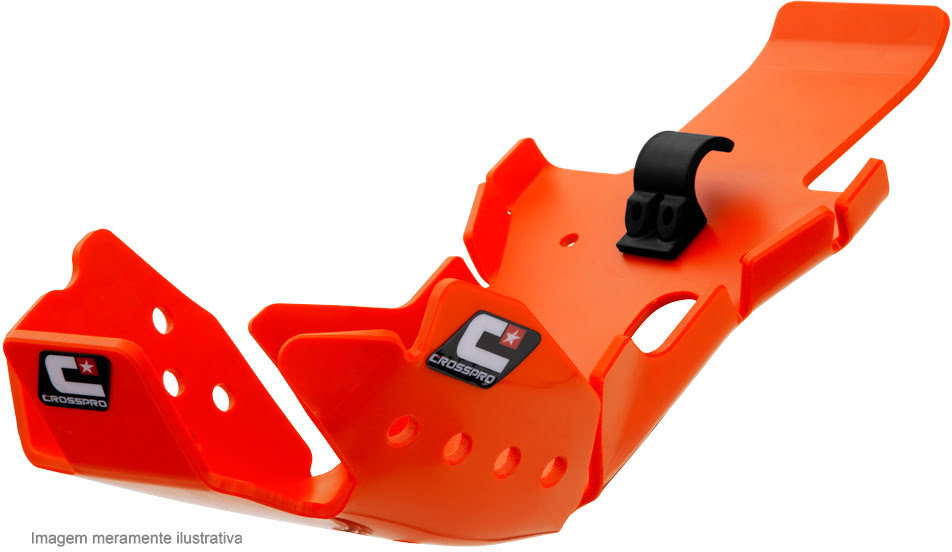 DTC Enduro Engine and Link Guard Orange