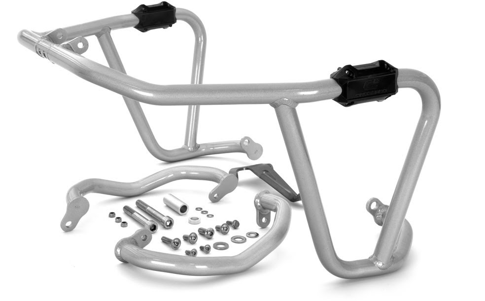 2CP19700440012.JPG - Aluminum Trail Crash Bar Ice Polish Protected «Compatible with OEM Skid Plate»