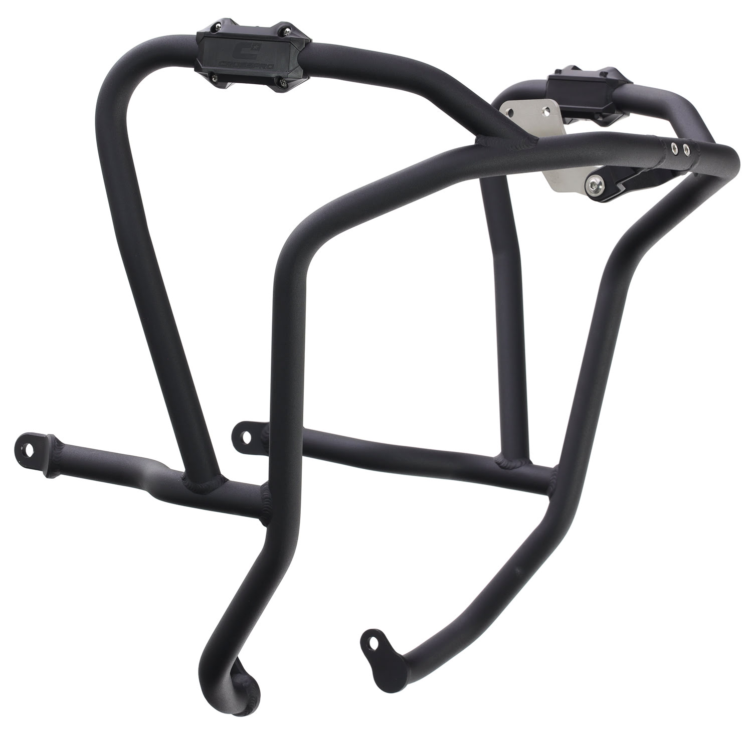 2CP19700570005.JPG - Aluminum Trail Crash Bar Textured Black «Compatible with OEM Skid Plate»