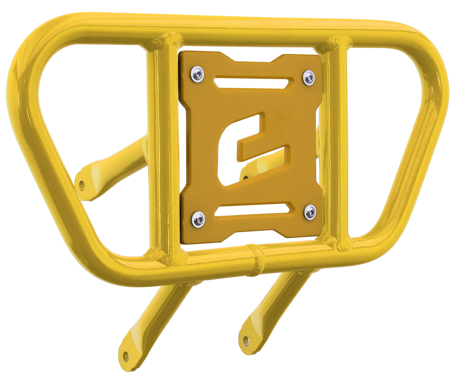 2CP22900010708.jpg - Front Bumper CR01 Yellow Tube / Yellow Plate